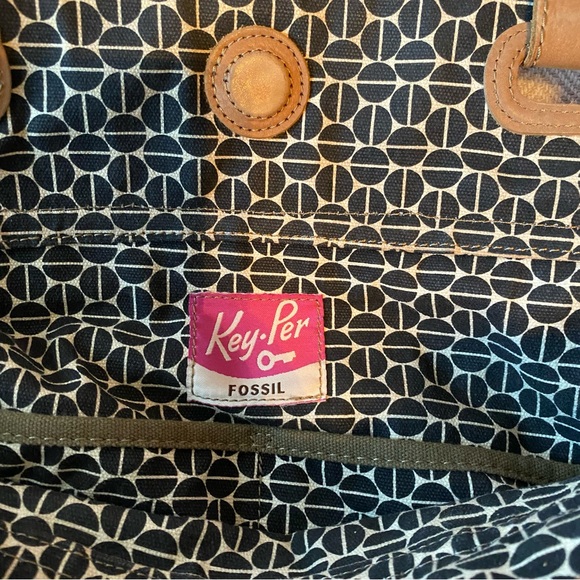 Fossil large Key-per shoulder hobo bag - Picture 6 of 9
